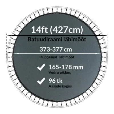 Batuudi hüppematt hüppepind