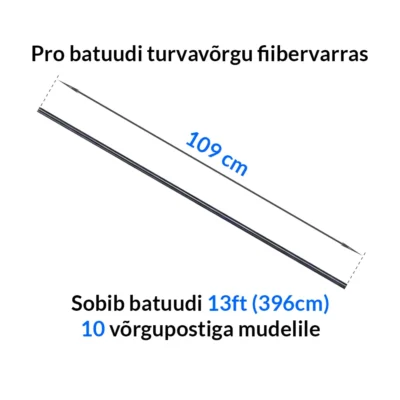 Fiibervarras 13ft 10p 5